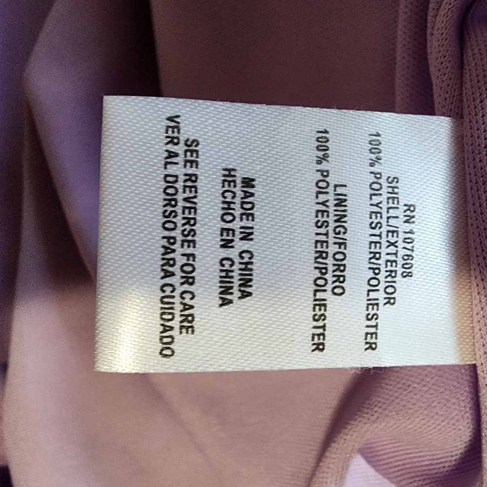 Nicole Miller Sleeveless Mini Lined Floral Watercolor Dress - 10 - Picture 11 of 13